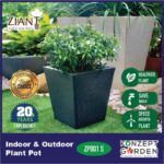 Planter Box / Pasu | Ziant Hydro Planter Pot (S)