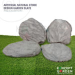 Artificial Natural Stone Design Garden Slate | Stepping Stone